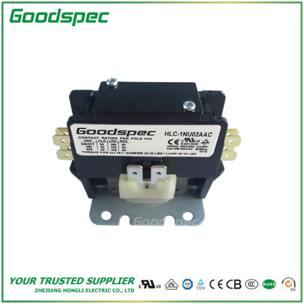 HLC-1NU02AAC(1P/30A/208-240VAC) DEFINITE PURPOSE CONTACTOR