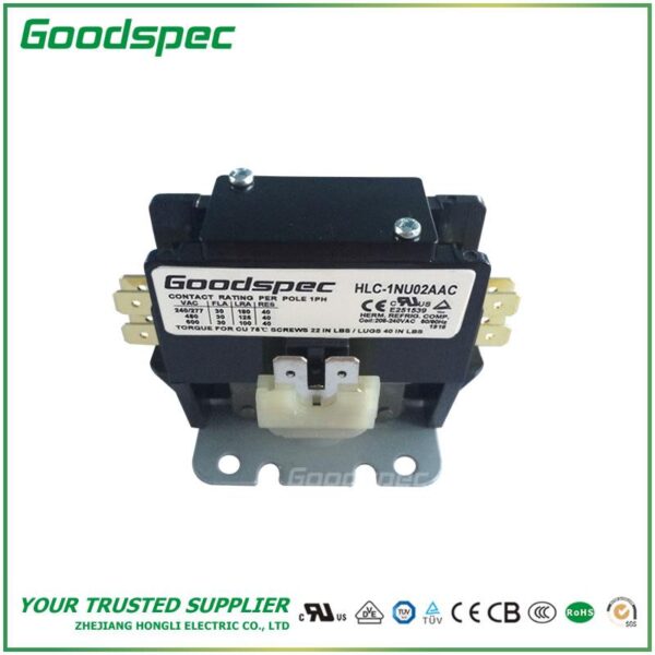 HLC-1NU02AAC(1P/30A/208-240VAC) DEFINITE PURPOSE CONTACTOR