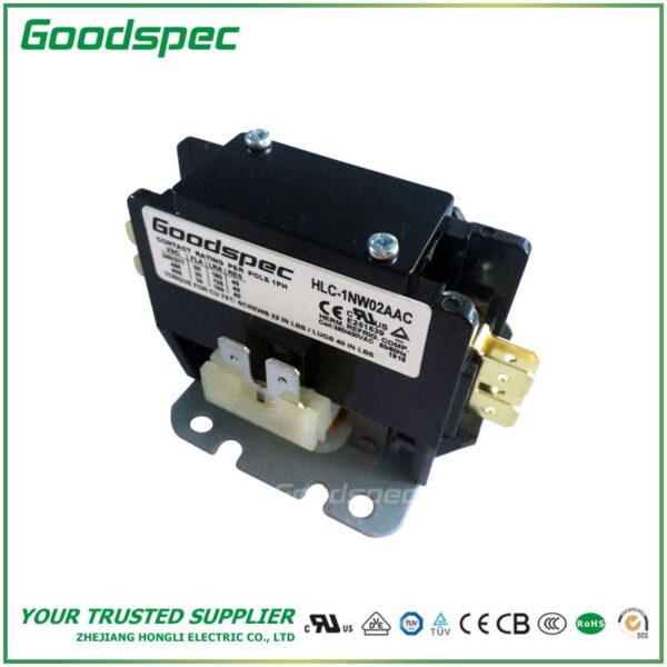 products-HLC-1NW02AAC.jpg HLC-1NW02AAC(1P/30A/380-400VAC) DEFINITE PURPOSE CONTACTOR