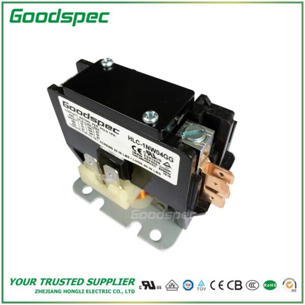 products-HLC-1NW04GG.jpg HLC-1XV02AAC(1P/30A/277VAC) DEFINITE PURPOSE CONTACTOR