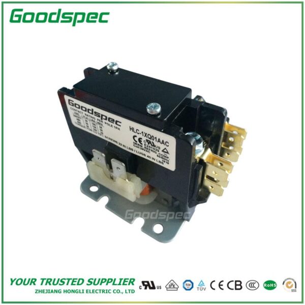 GC-1XQ01AAC(1P/25A/24VAC) Definite Purpose Contactor