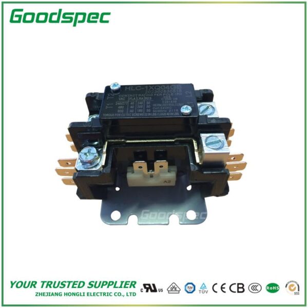HLCY1XQ04GB(1P/40A/24VAC) Definite Purpose Contactor