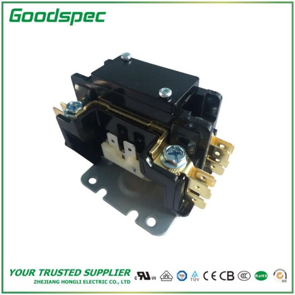 GC-1XT01AAC(1P/25A/120VAC) Definite Purpose Contactor