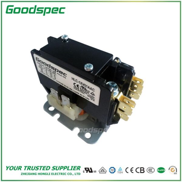 HLCY1XV01AAC(1P/25A/277VAC) Definite Purpose Contactor