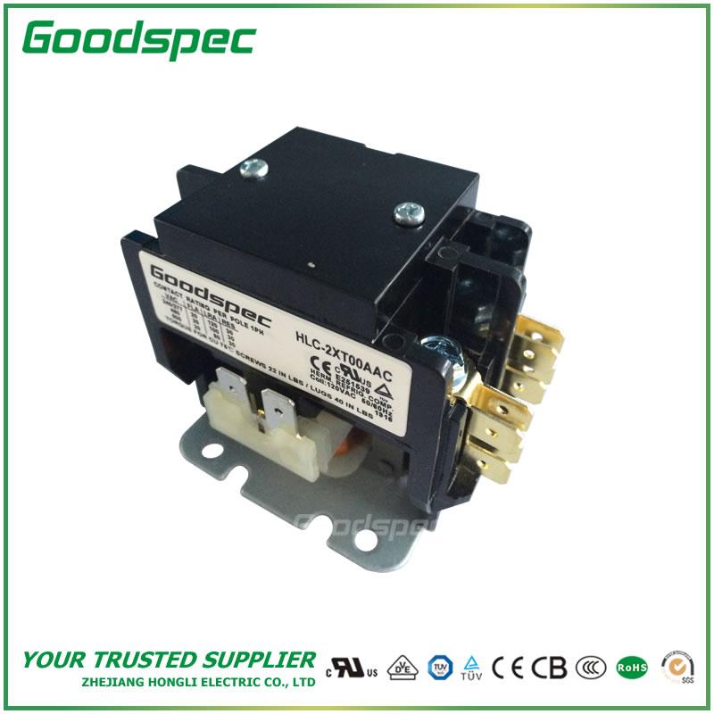 GC-2XT00AAC(2P/20A/120VAC) Definite Purpose Contactor