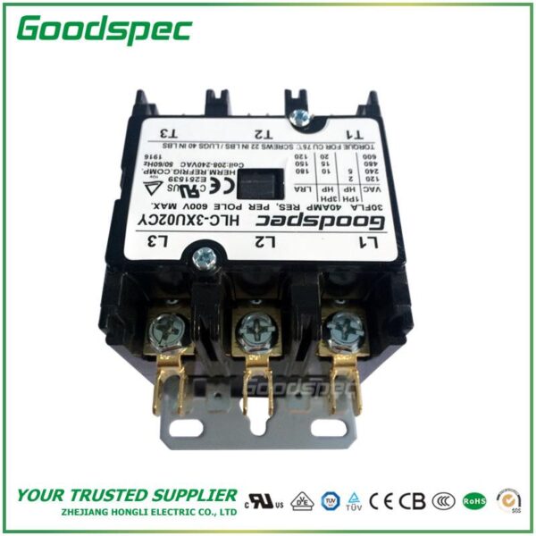 HLCY3XU02CY(3P/30A/208-240VAC)DEFINITE PURPOSE CONTACTOR