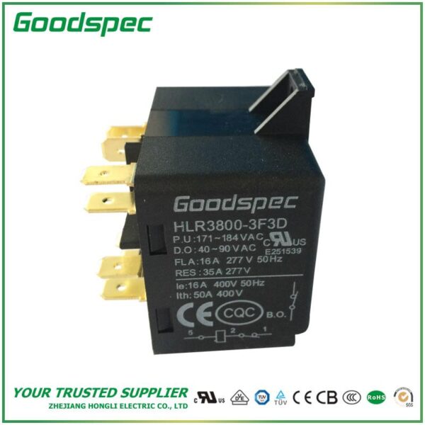 HLR3800-3F3D POTENTIAL TYPE MOTOR STARTING RELAY