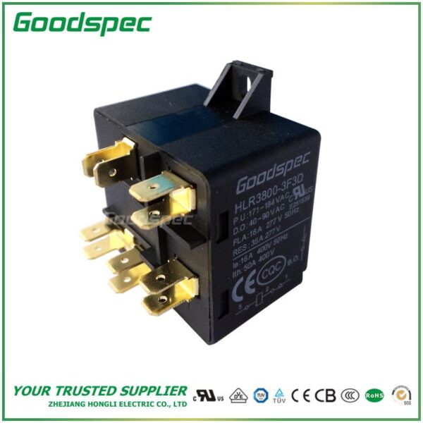 HLR3800-3F3D POTENTIAL TYPE MOTOR STARTING RELAY