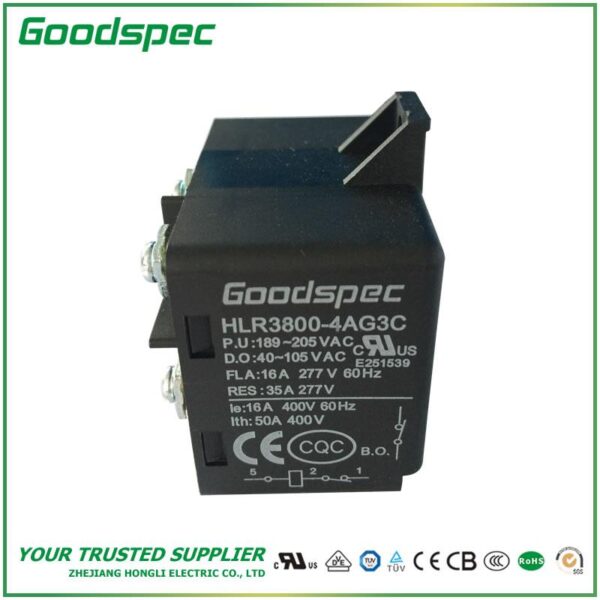 HLR3800-4AG3C POTENTIAL TYPE MOTOR STARTING RELAY