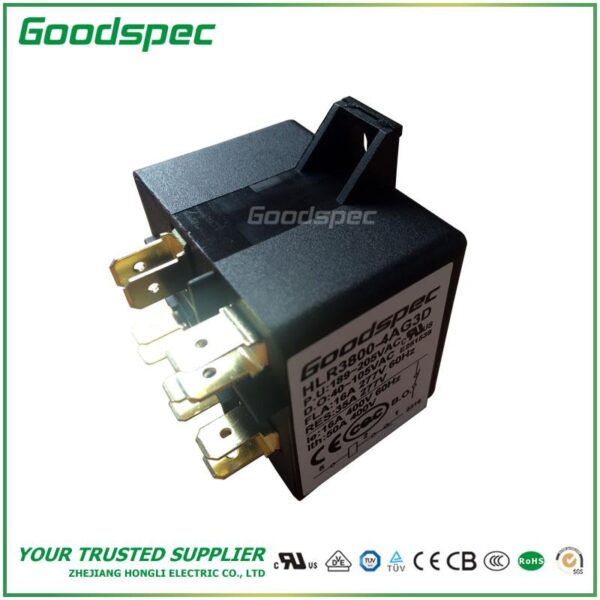 HLR3800-4AG3D POTENTIAL TYPE MOTOR STARTING RELAY