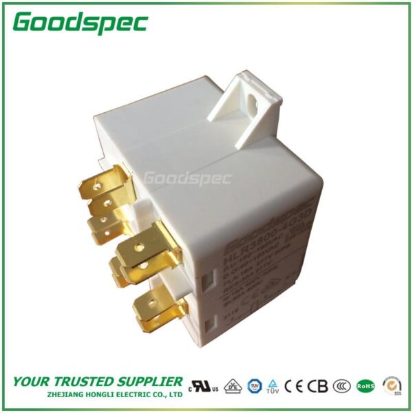 HLR3800-4G3D POTENTIAL TYPE MOTOR STARTING RELAY