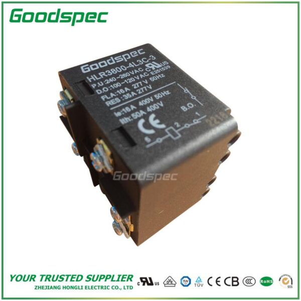 HLR3800-4L3C-3 POTENTIAL TYPE MOTOR STARTING RELAY
