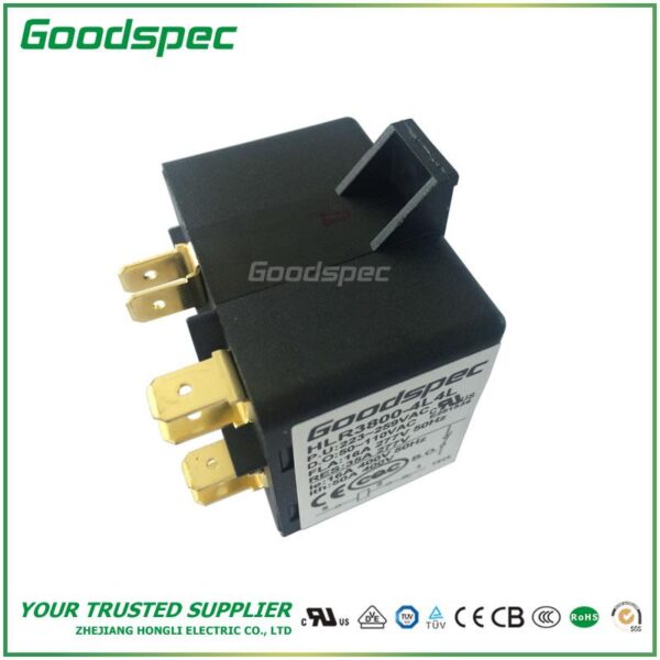 HLR3800-4L4L POTENTIAL TYPE MOTOR STARTING RELAY
