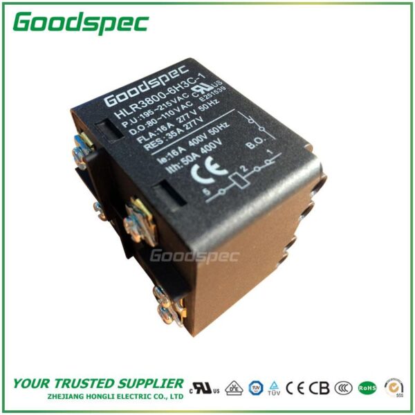 HLR3800-6H3C-1 POTENTIAL TYPE MOTOR STARTING RELAY