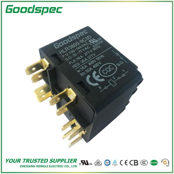 HLR3800-9C3D POTENTIAL TYPE MOTOR STARTING RELAY