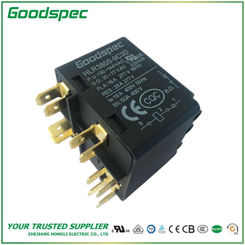 HLR3800-9C3D POTENTIAL TYPE MOTOR STARTING RELAY