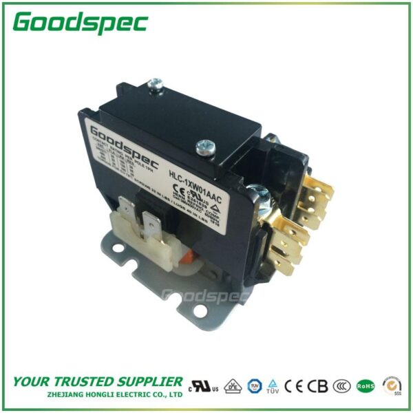 GC-1XW01AAC(1P/25A/380-400VAC) Definite Purpose Contactor